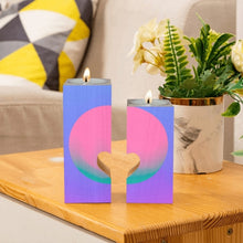 Load image into Gallery viewer, Custom Wooden Candle Holder (Without Candle)