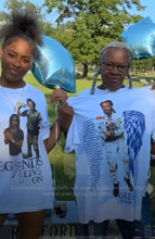 Load image into Gallery viewer, Customized Unisex White T-Shirt ALL Over (Men’s/Unisex)