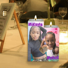 Load image into Gallery viewer, Custom Wooden Candle Holder (Without Candle)