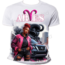 Load image into Gallery viewer, Customized Unisex White T-Shirt ALL Over (Men’s/Unisex)