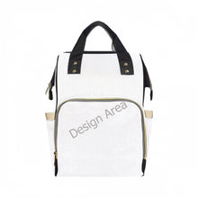 Load image into Gallery viewer, Custom Multi-Function Diaper Backpack Diaper Bag, Travel Bag or School Bookbag