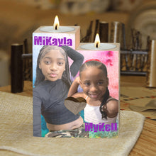 Load image into Gallery viewer, Custom Wooden Candle Holder (Without Candle)