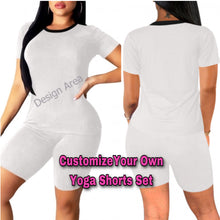 Load image into Gallery viewer, Customized Gleesh Yoga Shorts Set~ Women