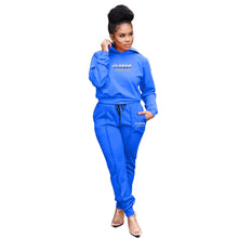 Load image into Gallery viewer, Gleesh Unlimited Ladies  Casual Hooded Jogger
