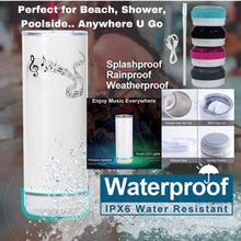 Load image into Gallery viewer, Customized Speaker Tumblers (Bluetooth)