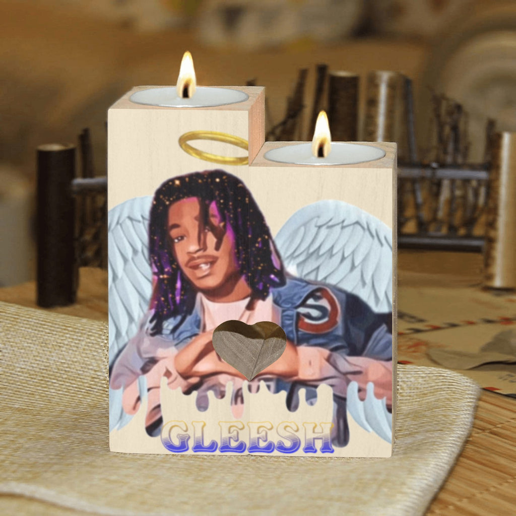 Custom Wooden Candle Holder (Without Candle)