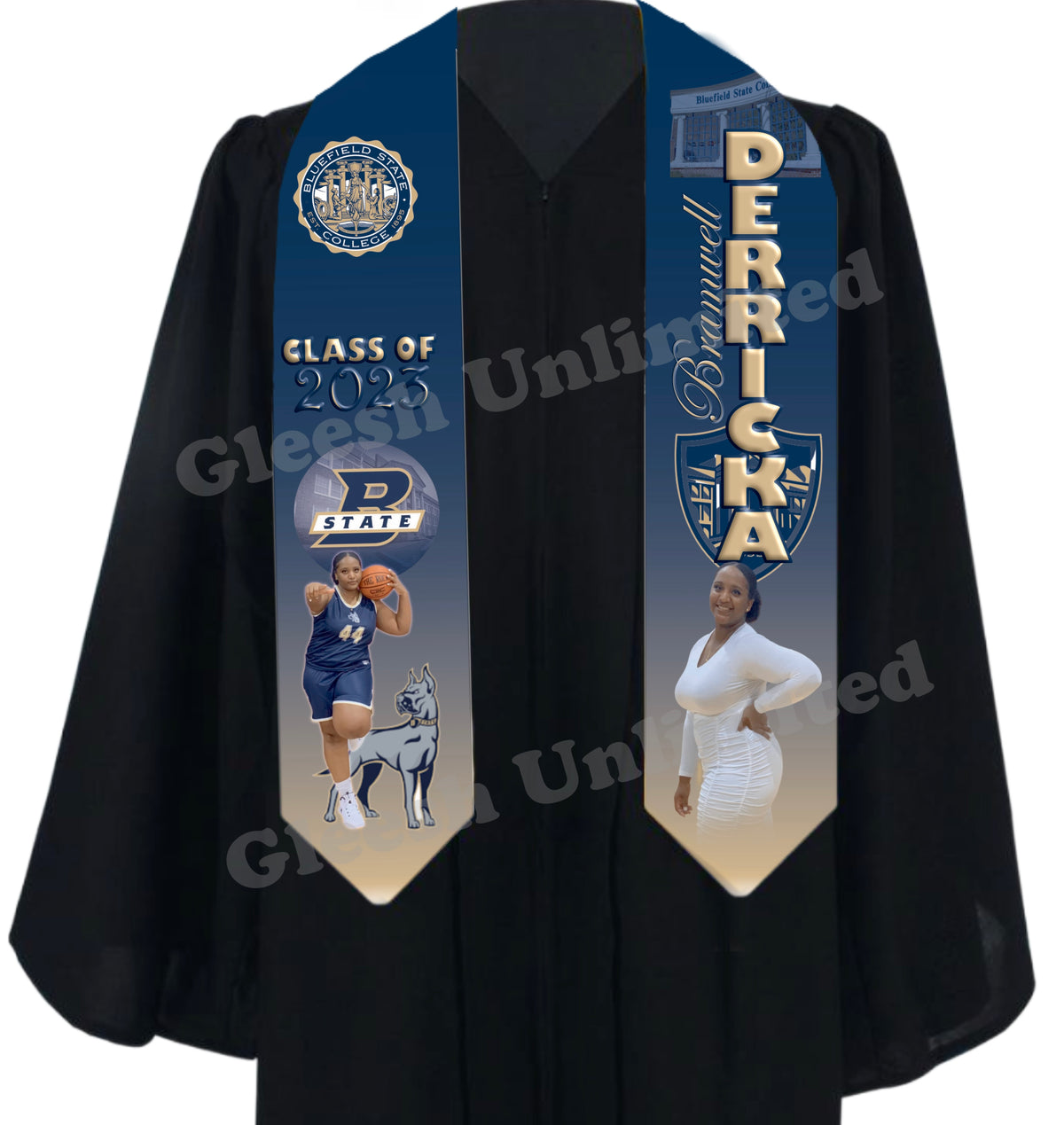 Custom Graduation Stole