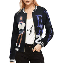 Load image into Gallery viewer, Customized Exclusive All Over Print Letterman Bomber Jacket
