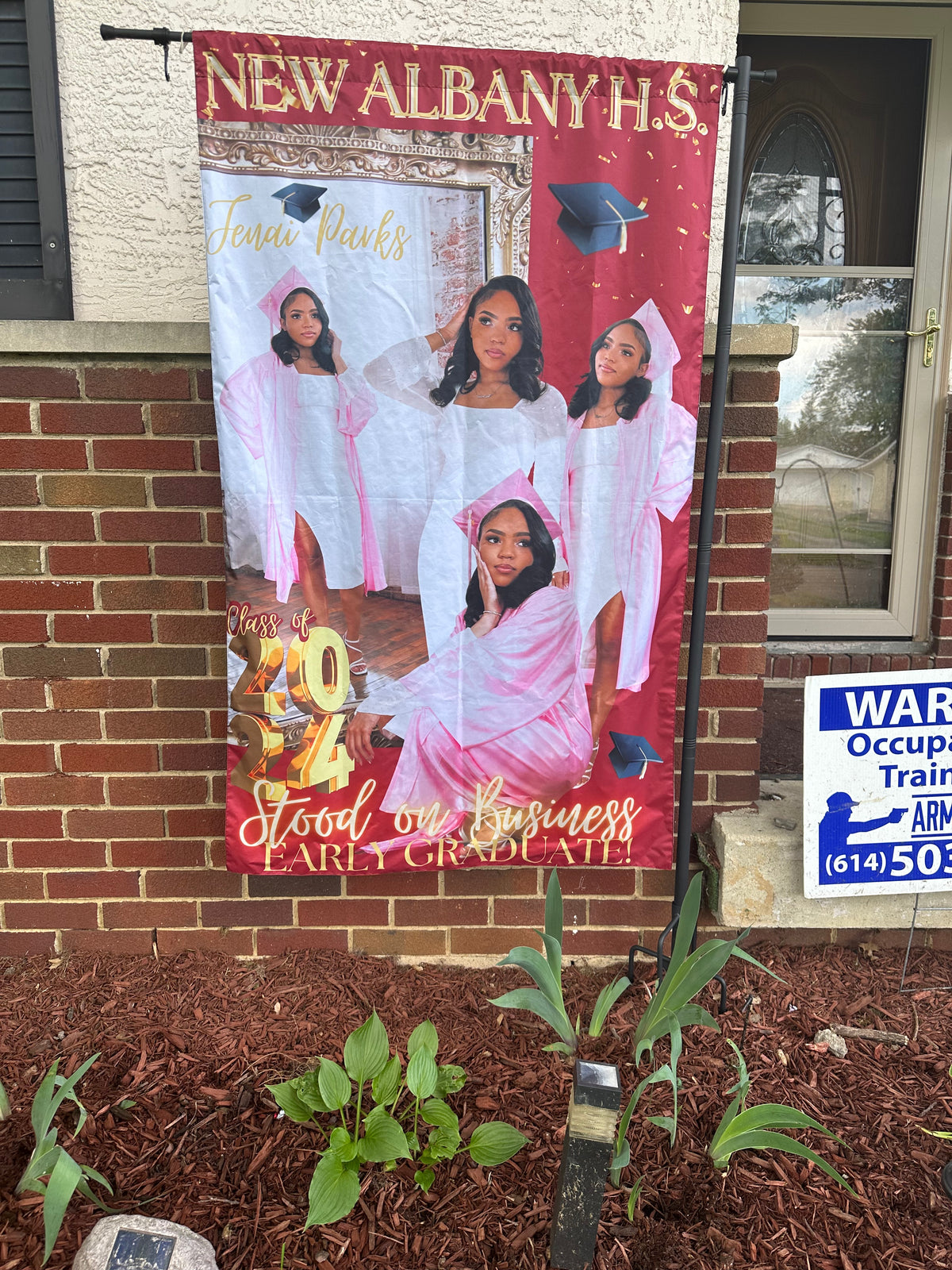 Custom Garden Flag Banners - Fabric