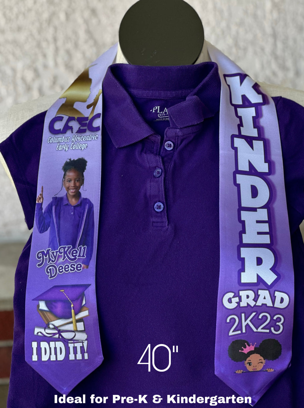 Custom Graduation Stole