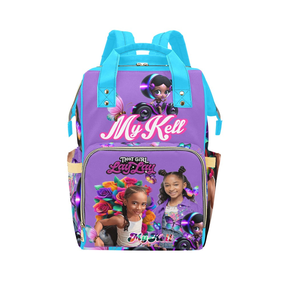 Custom Multi-Function Diaper Backpack, Travel Bag or School Bookbag
