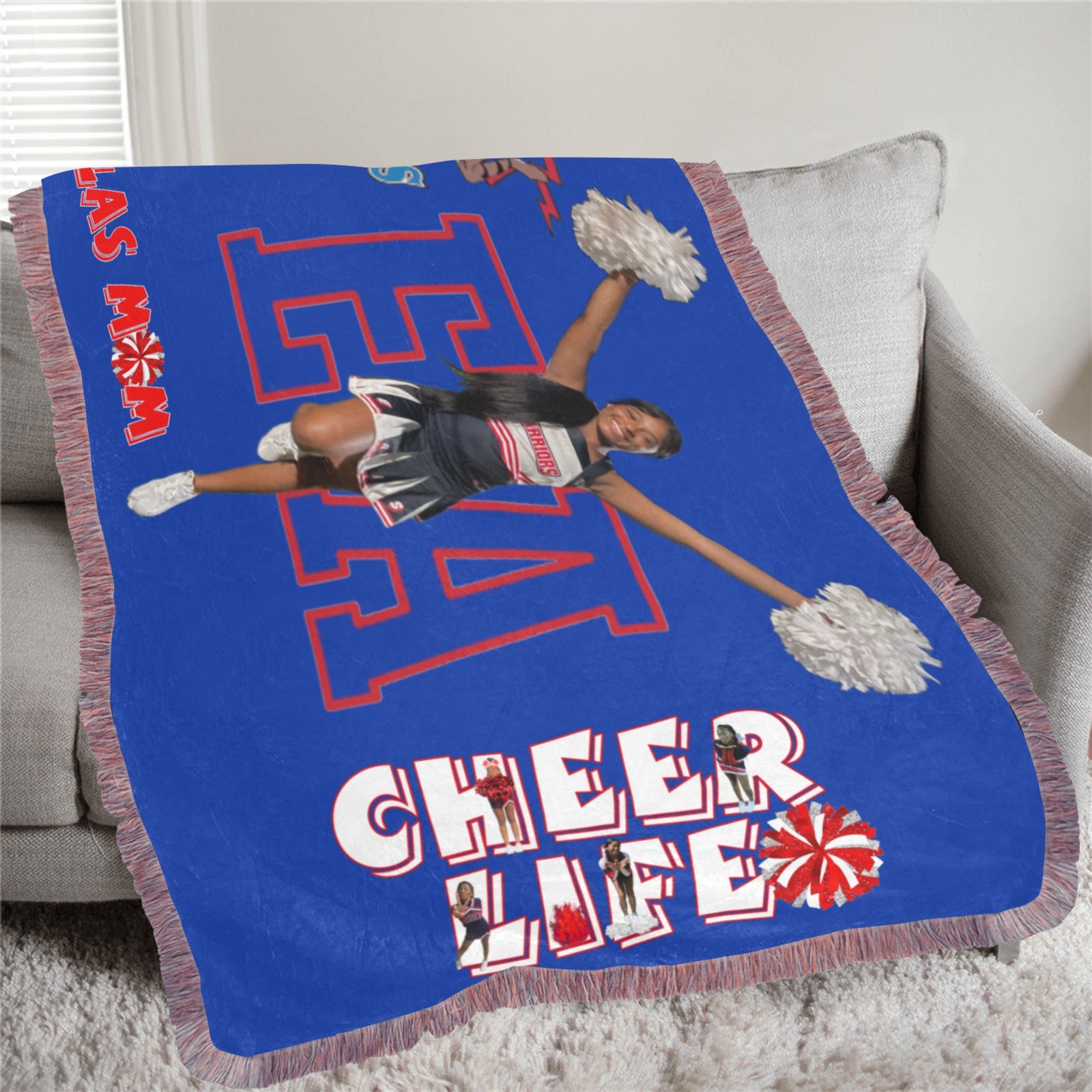 Custom Ultra-Soft Fringe Blanket