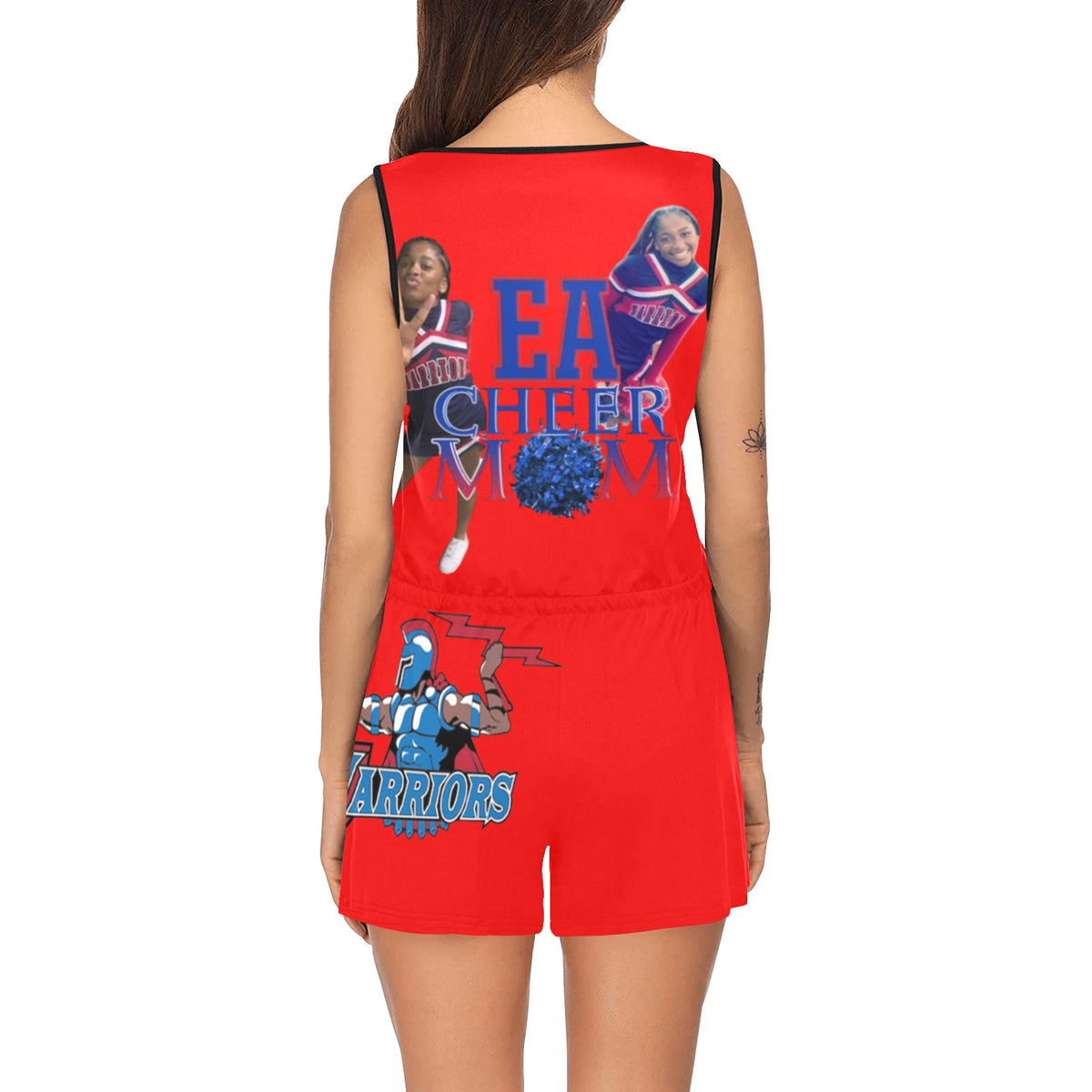 Custom All-Over Shorts Jumpsuit – Women