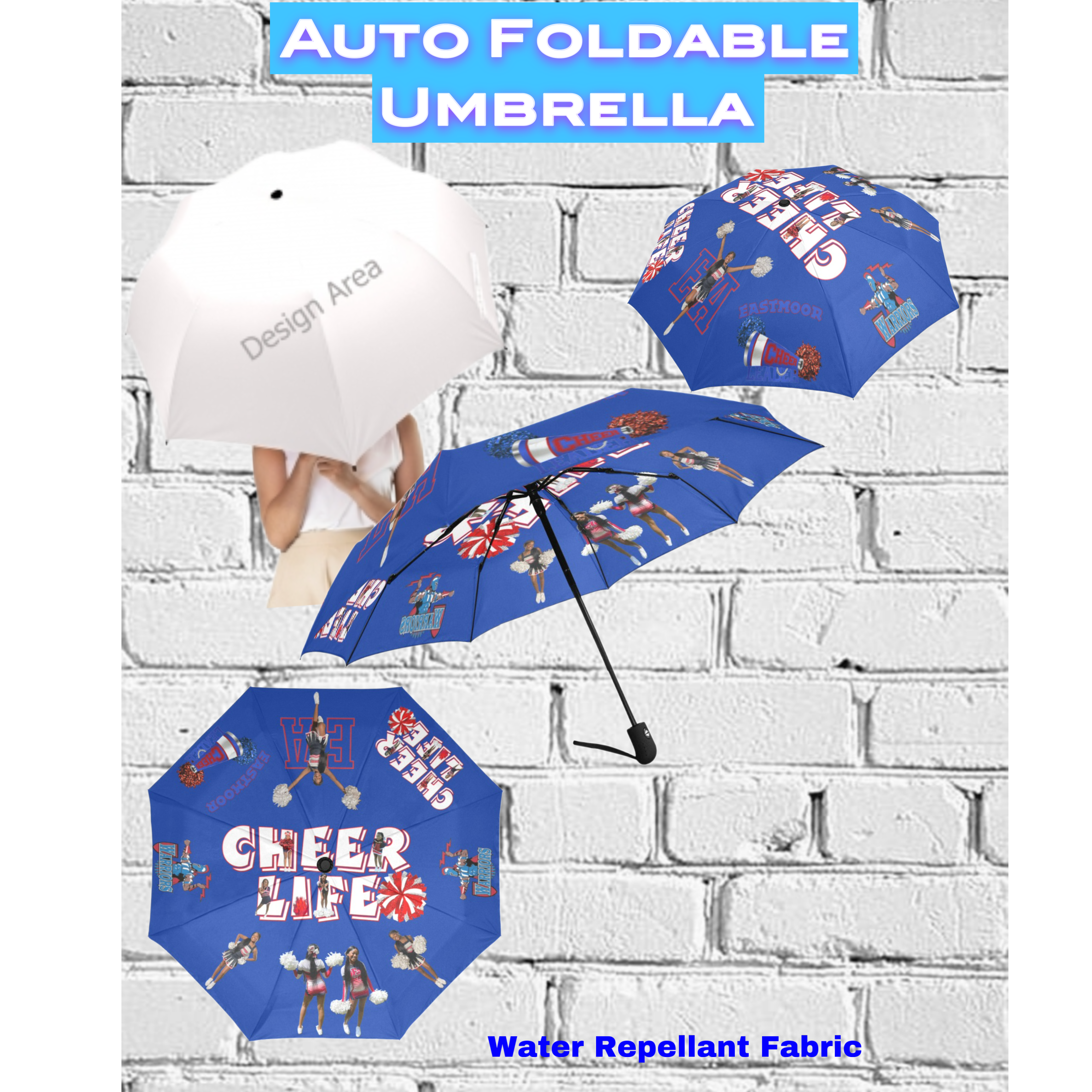 Custom Automatic Foldable Umbrella