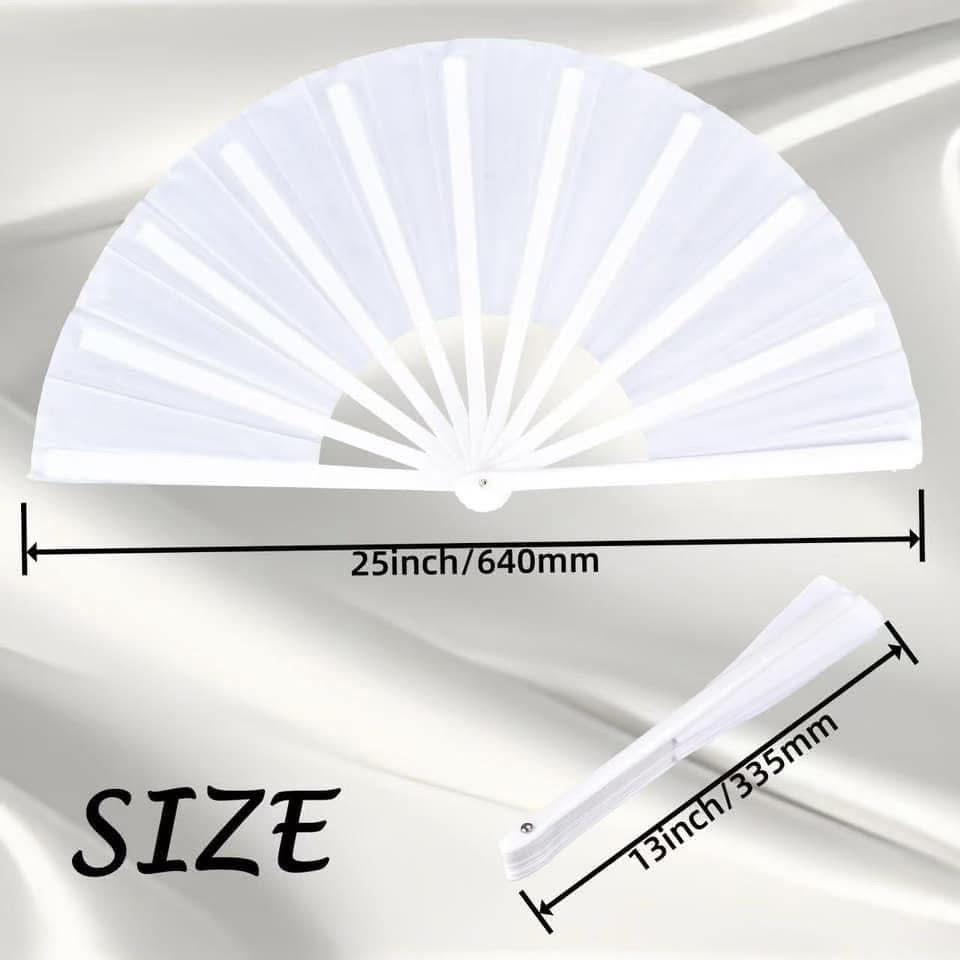 Custom 25” Clack Fan – Designed by Gleesh Unlimited