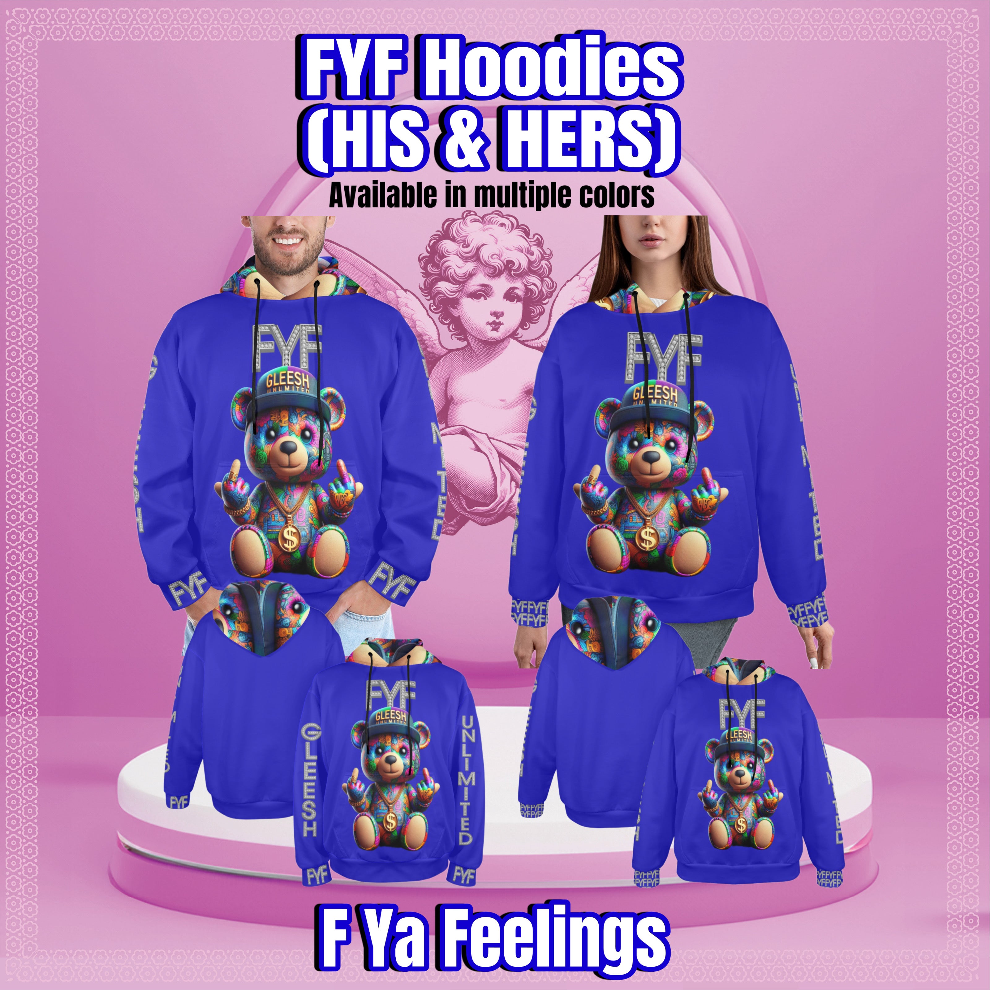 Gleesh Unlimited FYF Bear Hoodie (HIS & HERS)