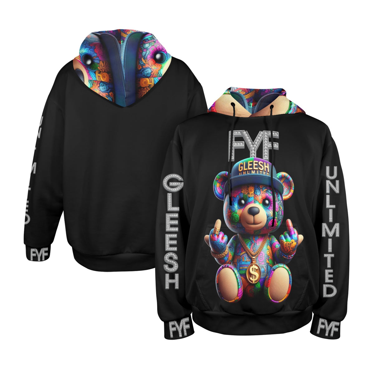Gleesh Unlimited FYF Bear Hoodie (HIS & HERS)