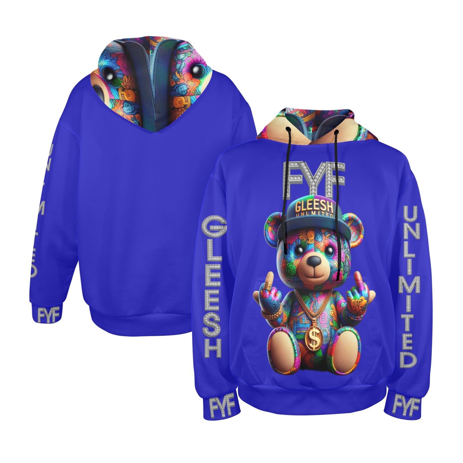Gleesh Unlimited FYF Bear Hoodie (HIS & HERS)