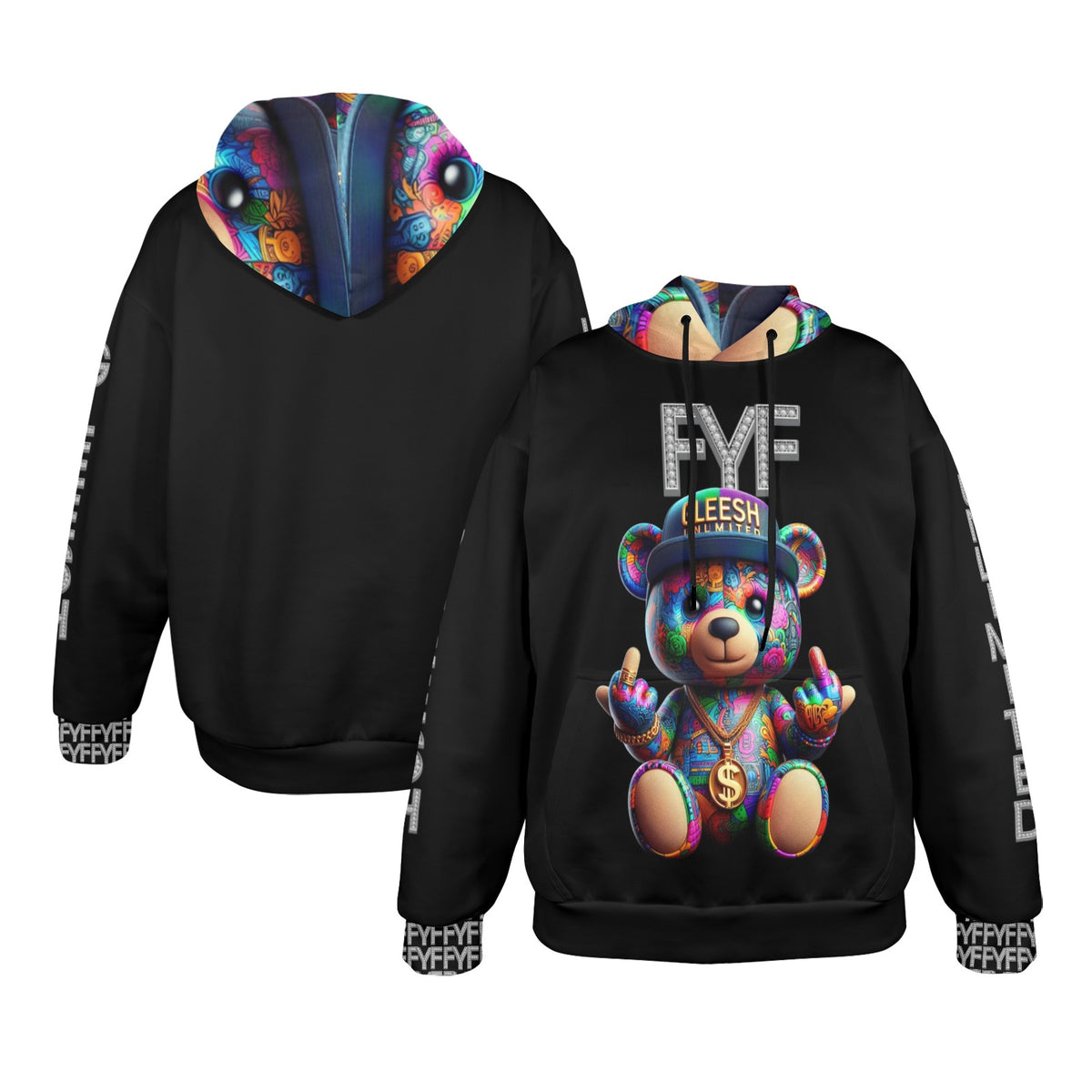 Gleesh Unlimited FYF Bear Hoodie (HIS & HERS)
