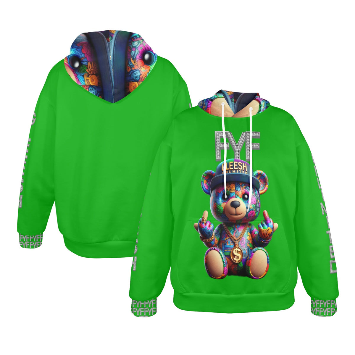 Gleesh Unlimited FYF Bear Hoodie (HIS & HERS)