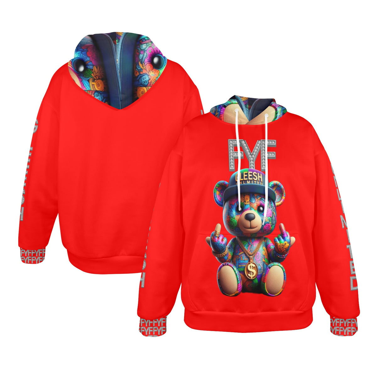 Gleesh Unlimited FYF Bear Hoodie (HIS & HERS)