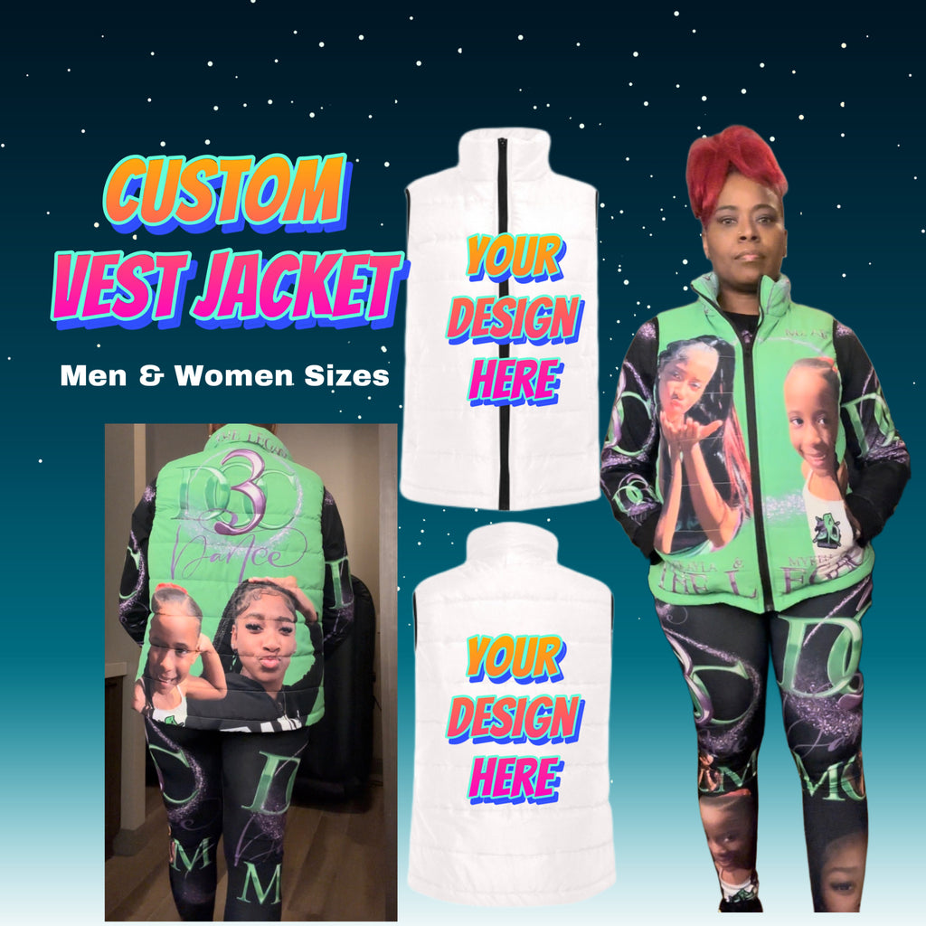 Custom All-Over Padded Vest – His & Hers