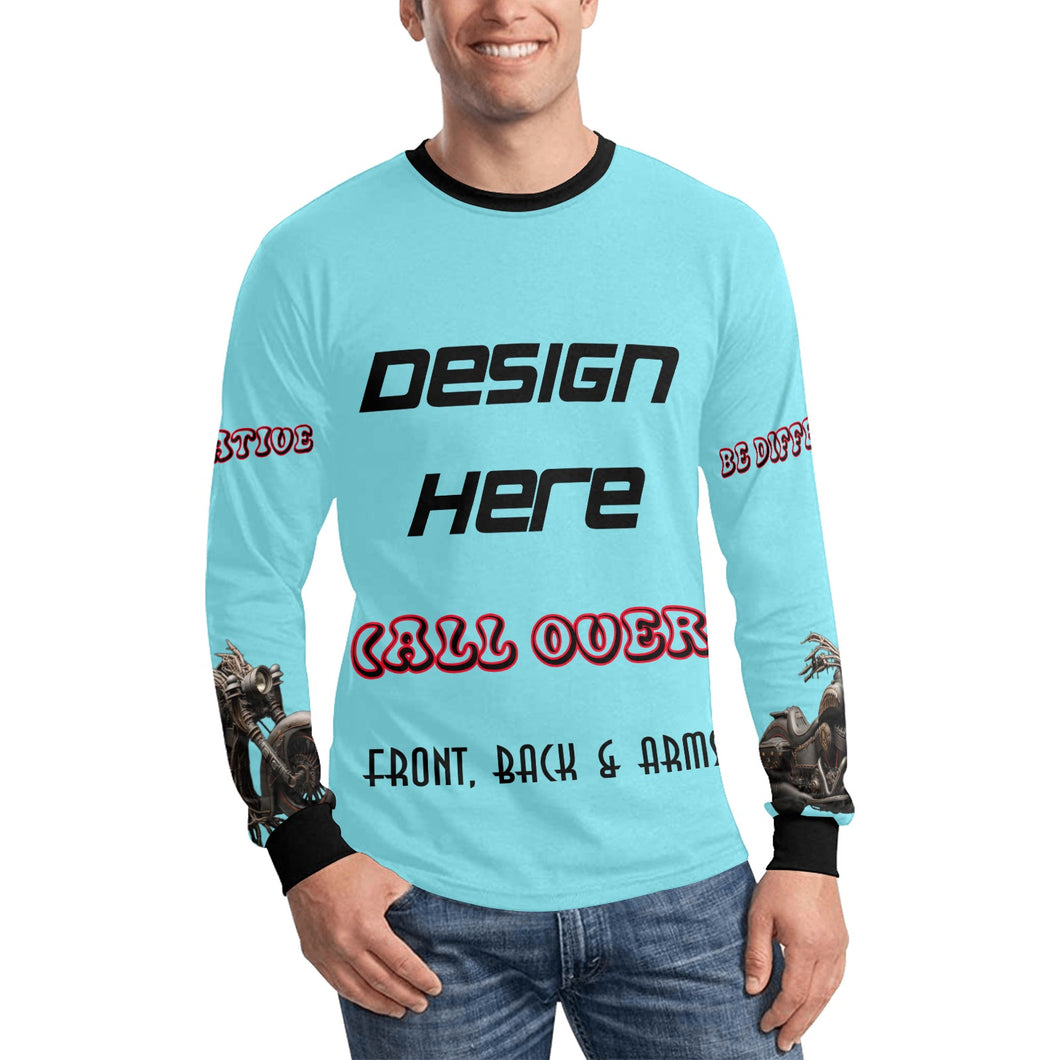 Customized Exclusive All Over Print Long Sleeve Shirt (His & Hers)