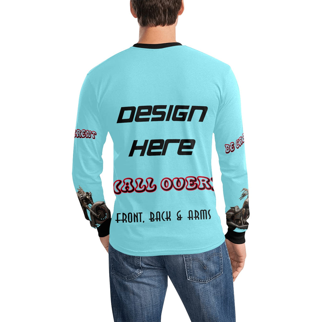 Custom All-Over Long-Sleeve Shirt – His & Hers
