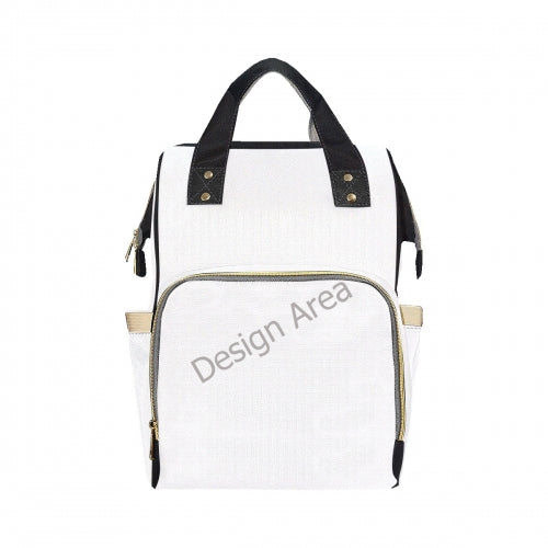 Custom Multi-Function Diaper Backpack, Travel Bag or School Bookbag