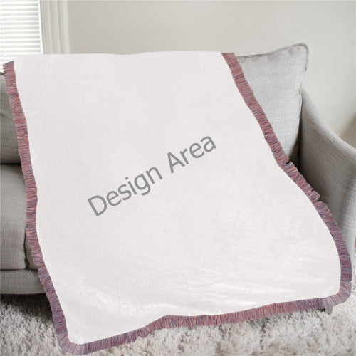 Custom Ultra-Soft Fringe Blanket