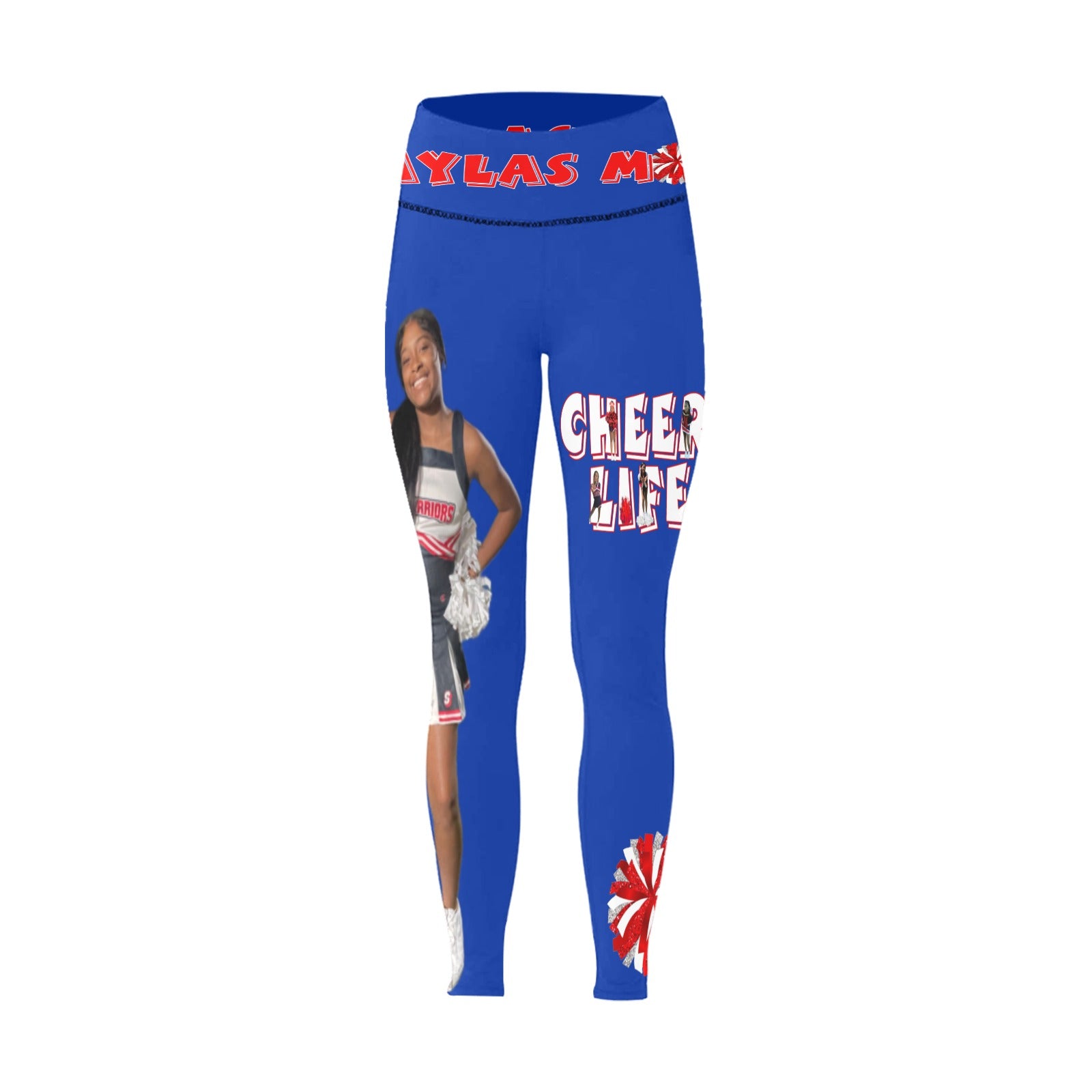 Custom All-Over High-Waisted Leggings – Women