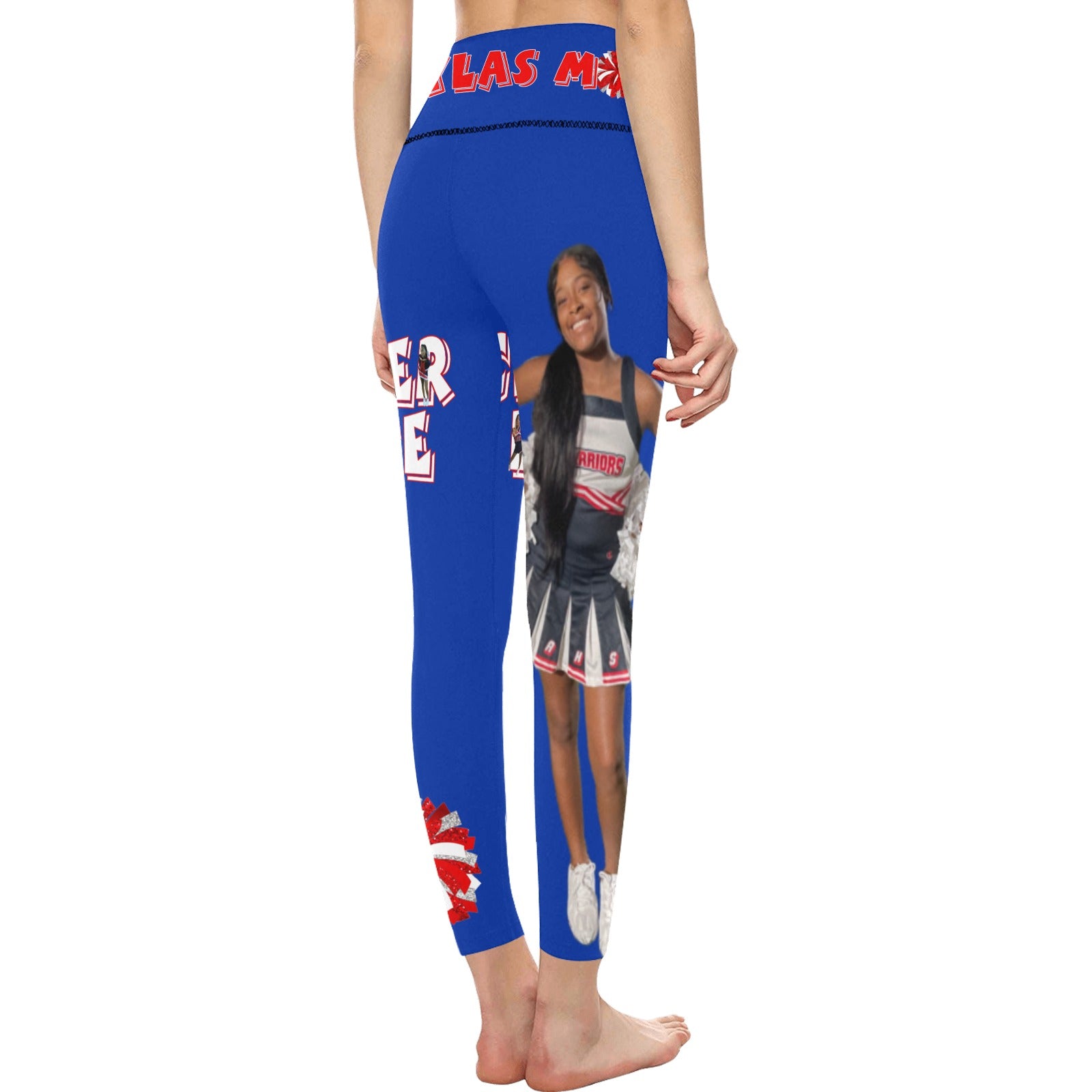 Custom All-Over High-Waisted Leggings – Women