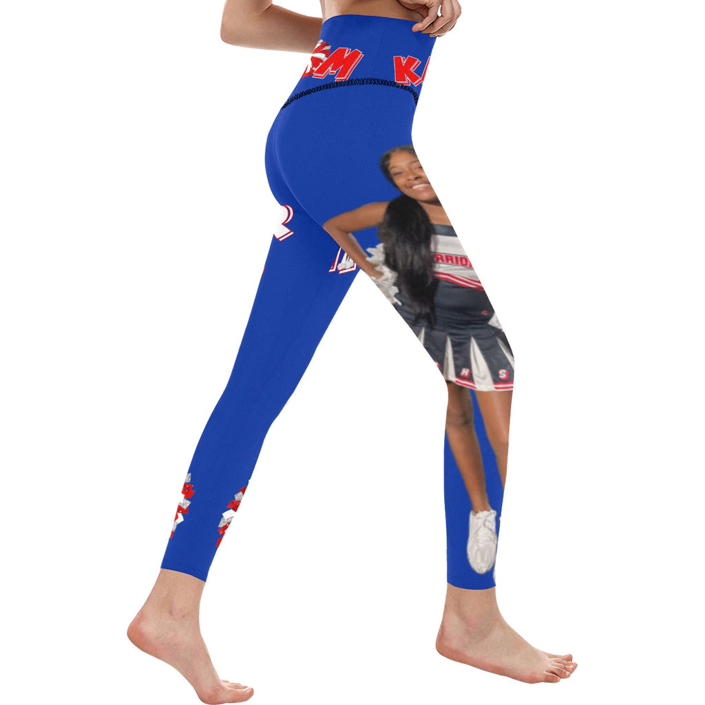 Custom All-Over High-Waisted Leggings – Women