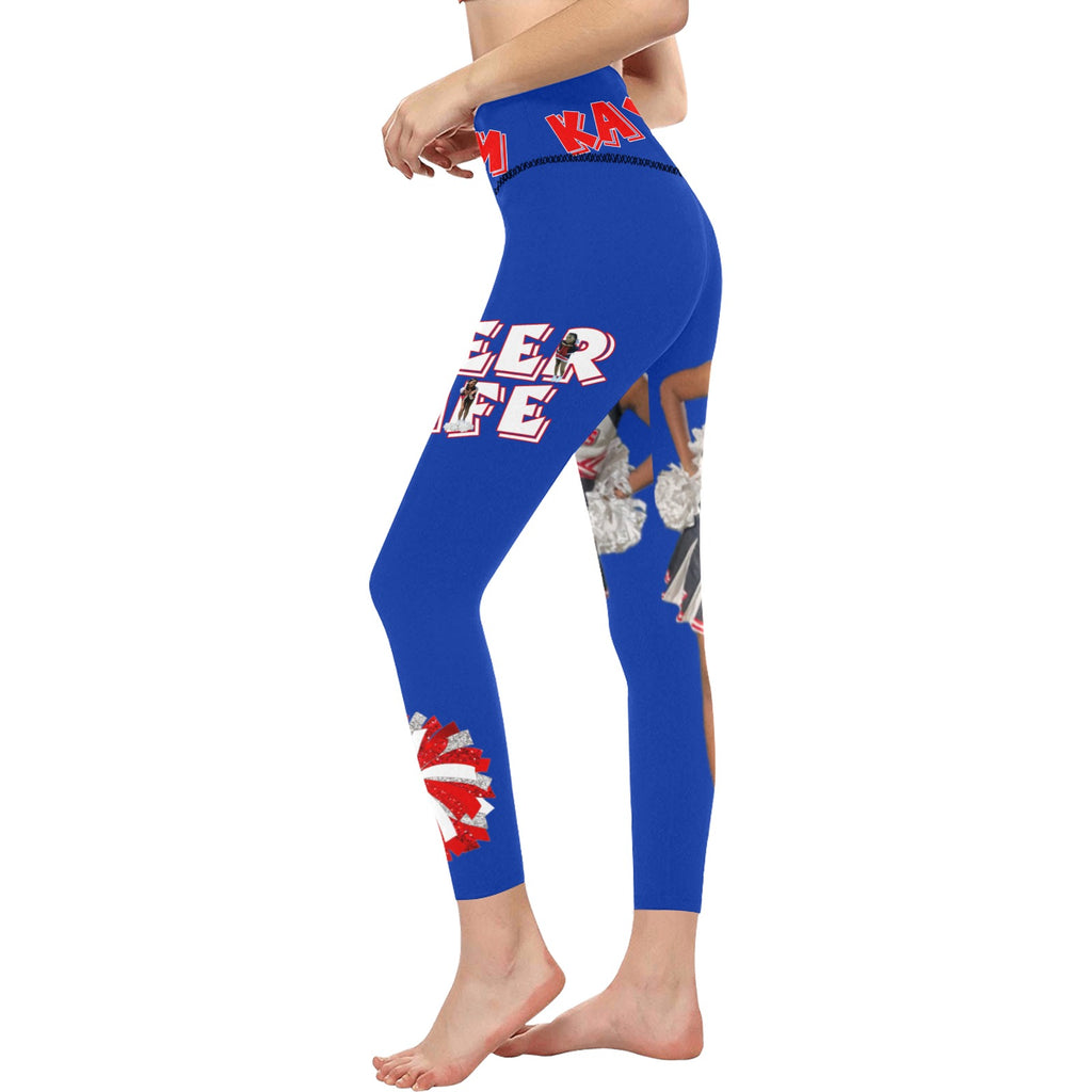 Custom All-Over High-Waisted Leggings – Women