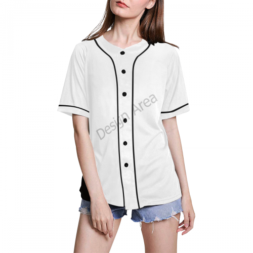Custom All-Over Baseball Jersey – Women