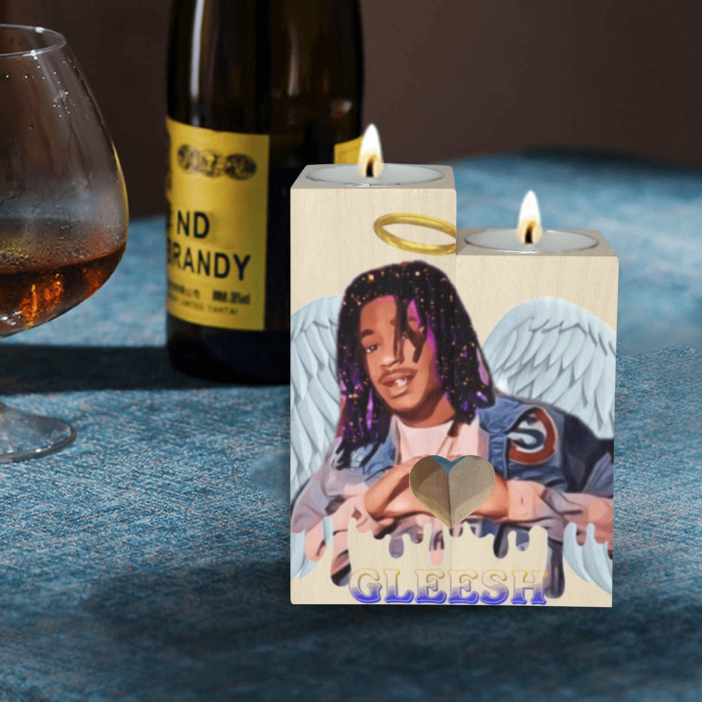 Custom Wooden Candle Holder (Without Candle)