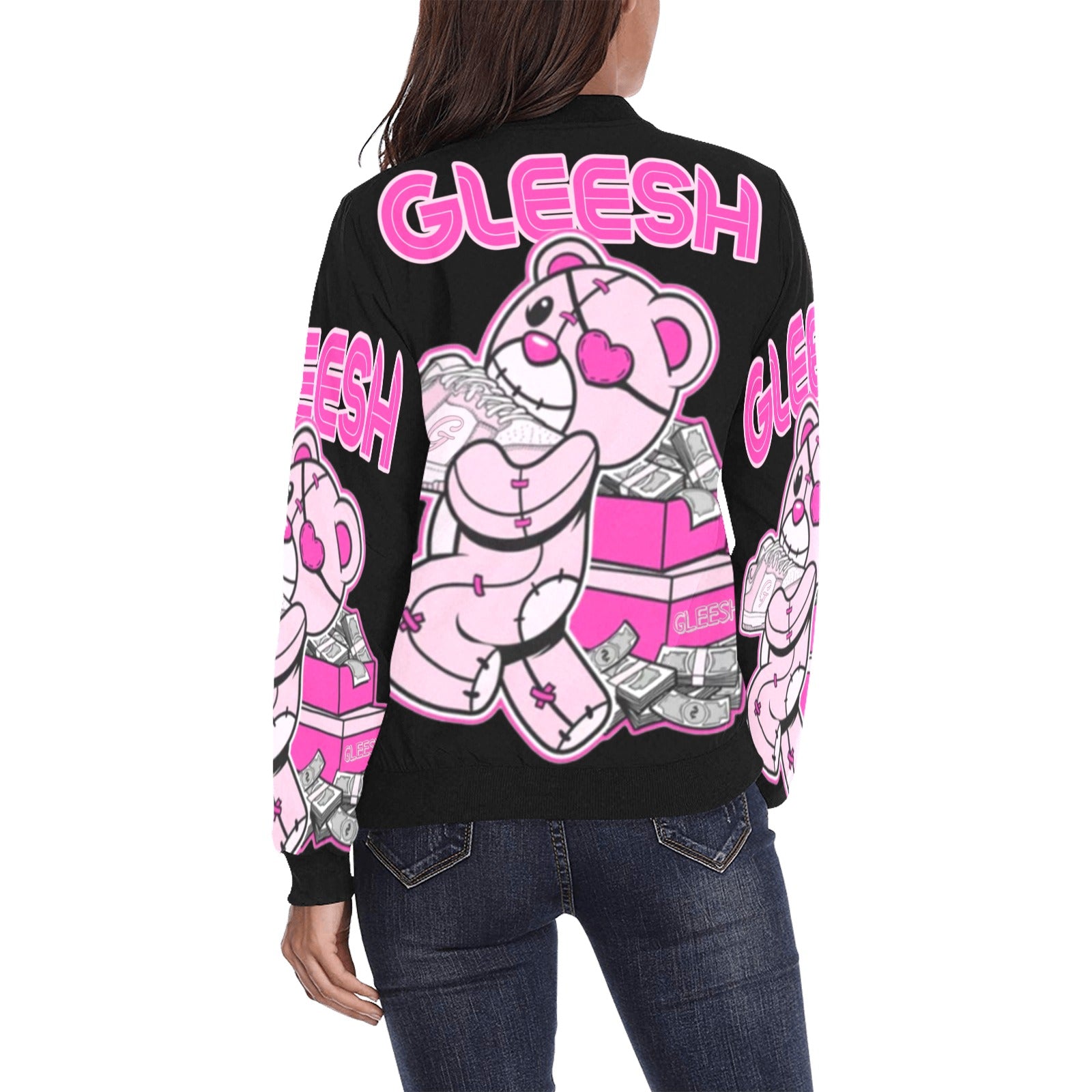 Custom GLEESH Bomber Jacket – Women