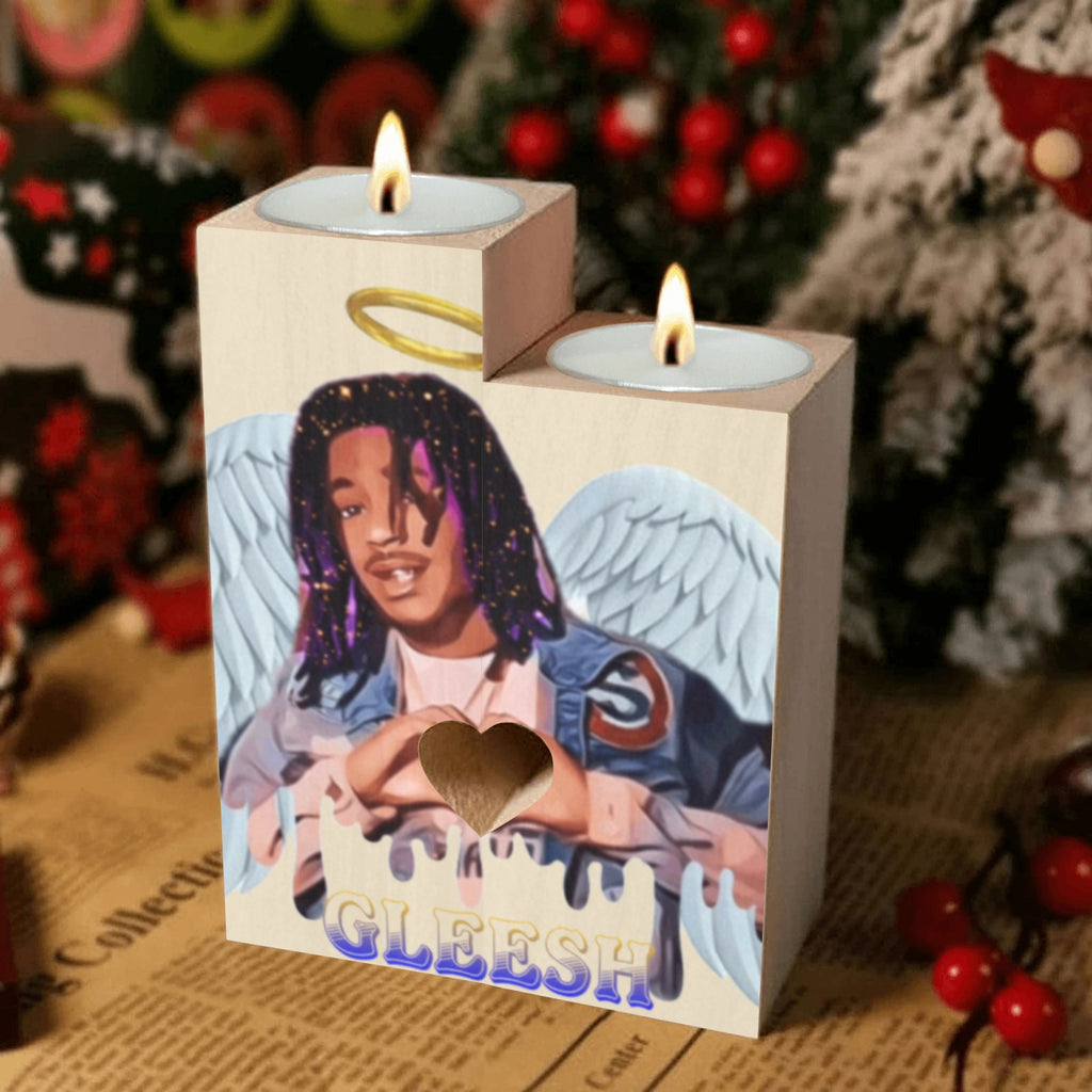 Custom Wooden Candle Holder (Without Candle)