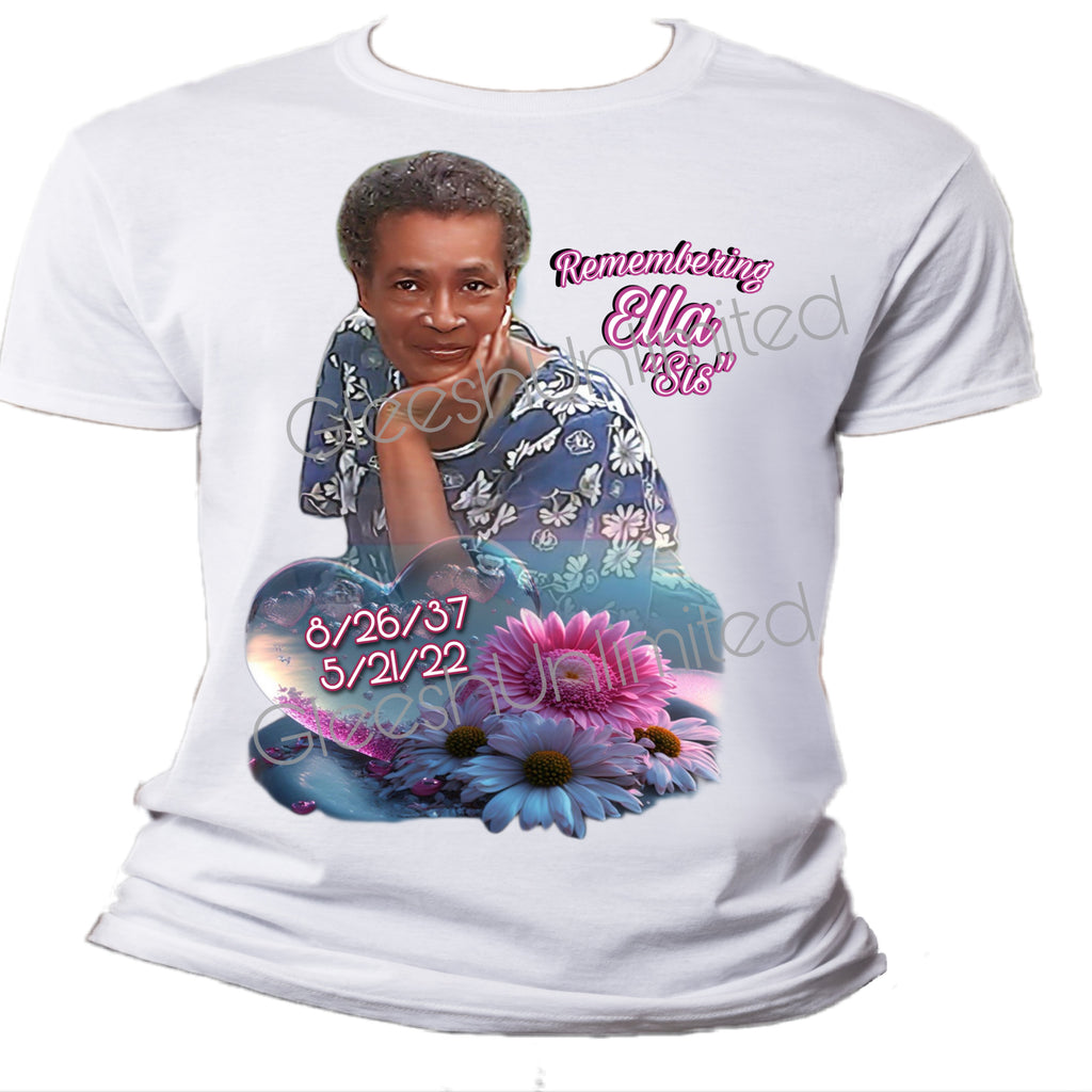 Remembering Ella Memorial T-Shirt – Men’s/Unisex