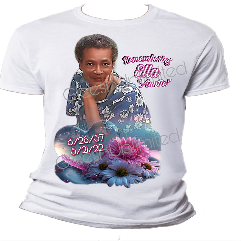 Remembering Ella Memorial T-Shirt – Men’s/Unisex