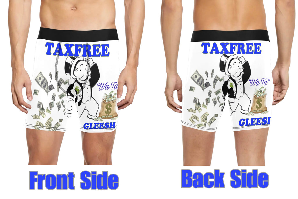 Custom Taxfree GLEESH Long-Leg Boxer Briefs – Men