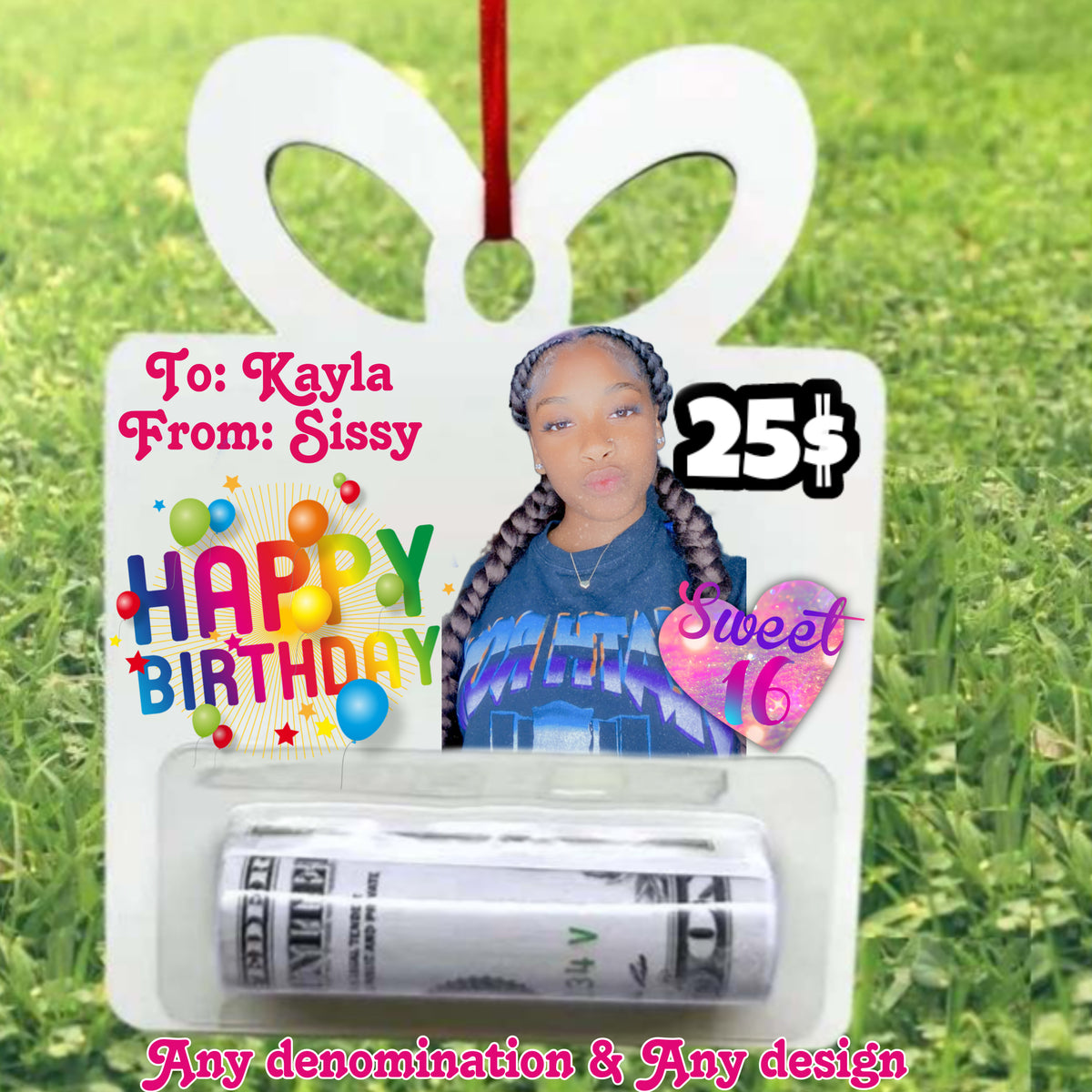 Personalized Graduation Money & Gift Card Holder