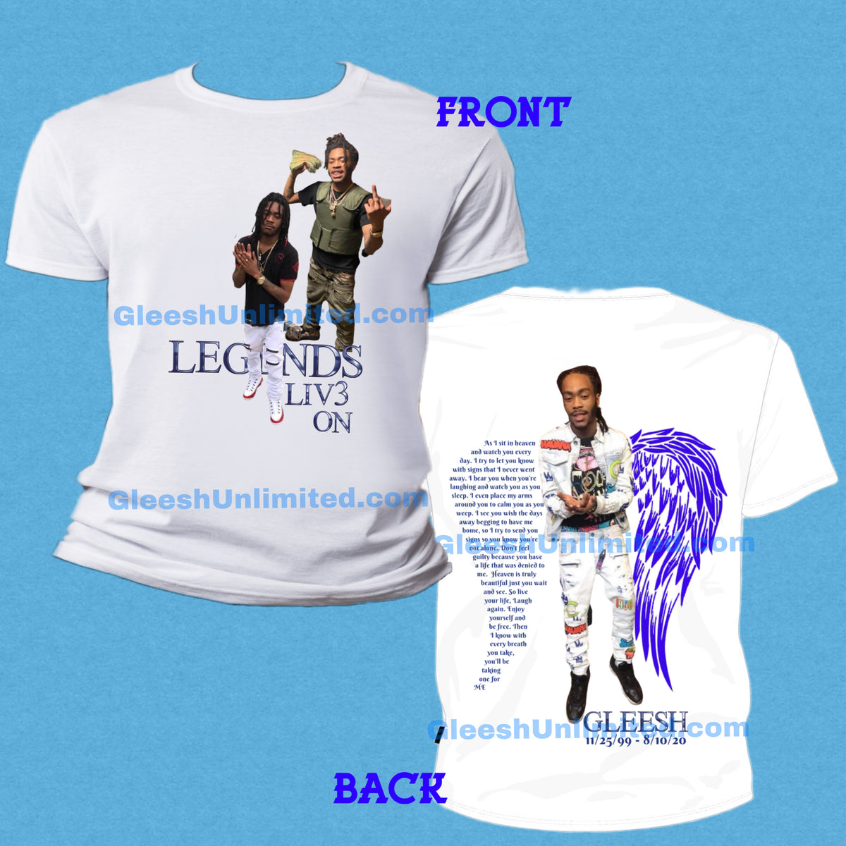 Legends Live On Memorial T-Shirt