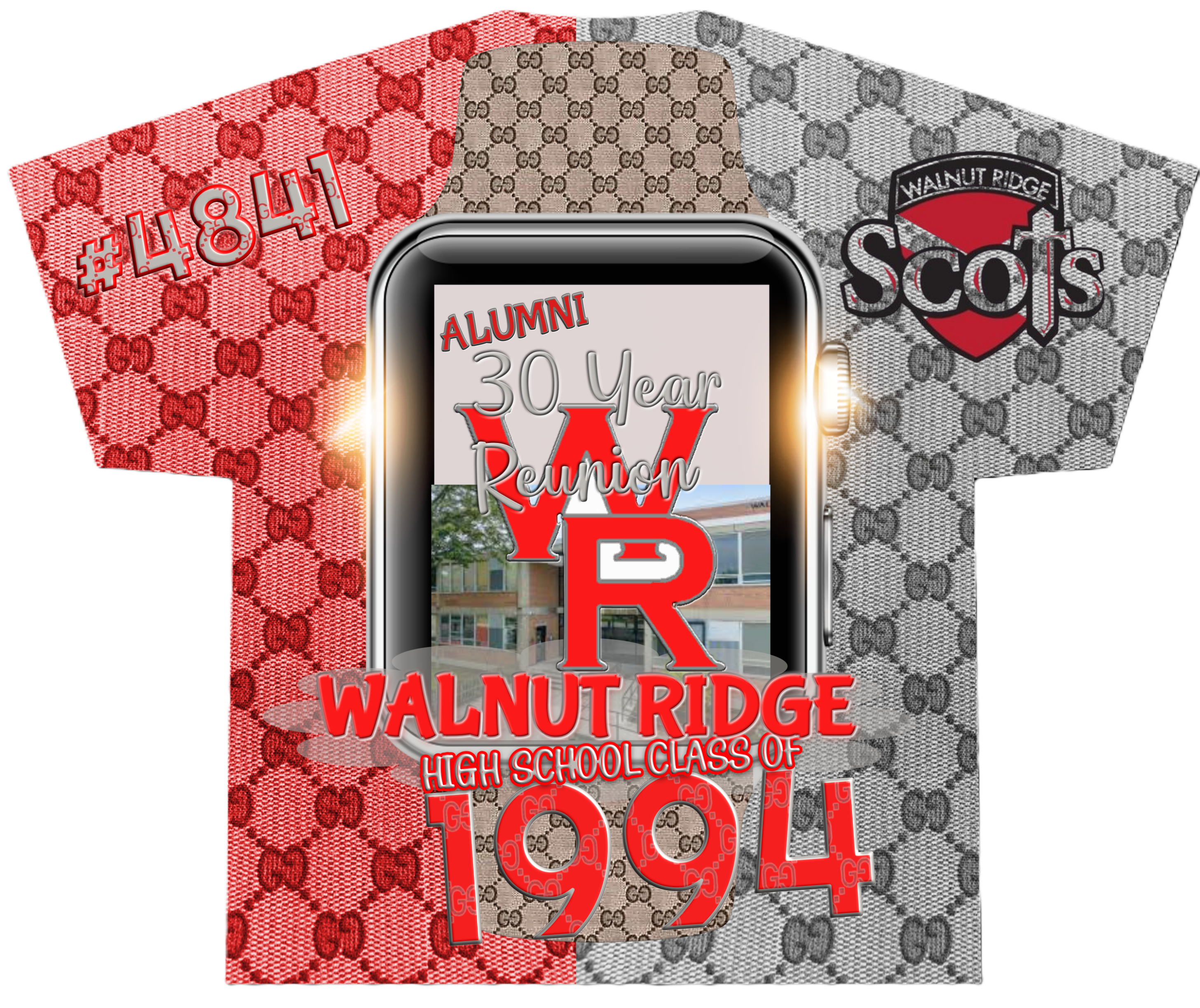 Walnut Ridge High School Class of 1994, 30 Year Reunion T-Shirt