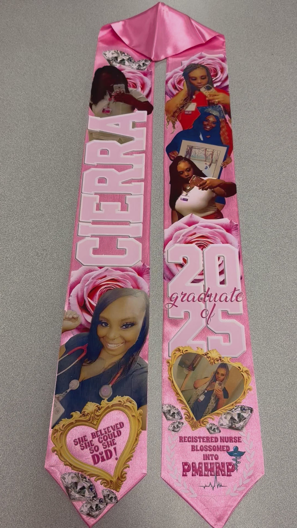 Custom Graduation Stole