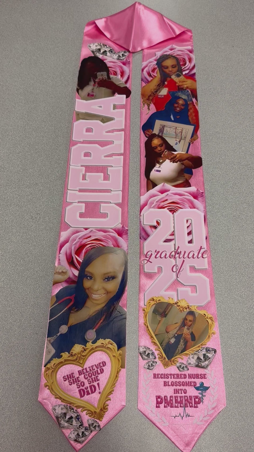 Custom Graduation Stole
