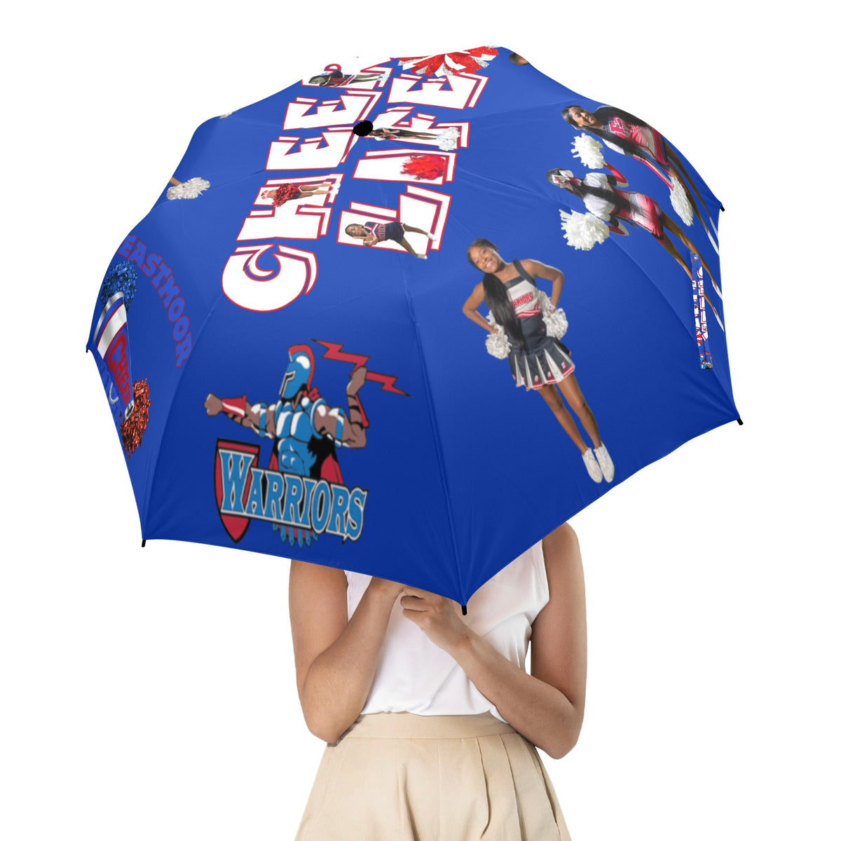 Custom Semi-Automatic Foldable Umbrella