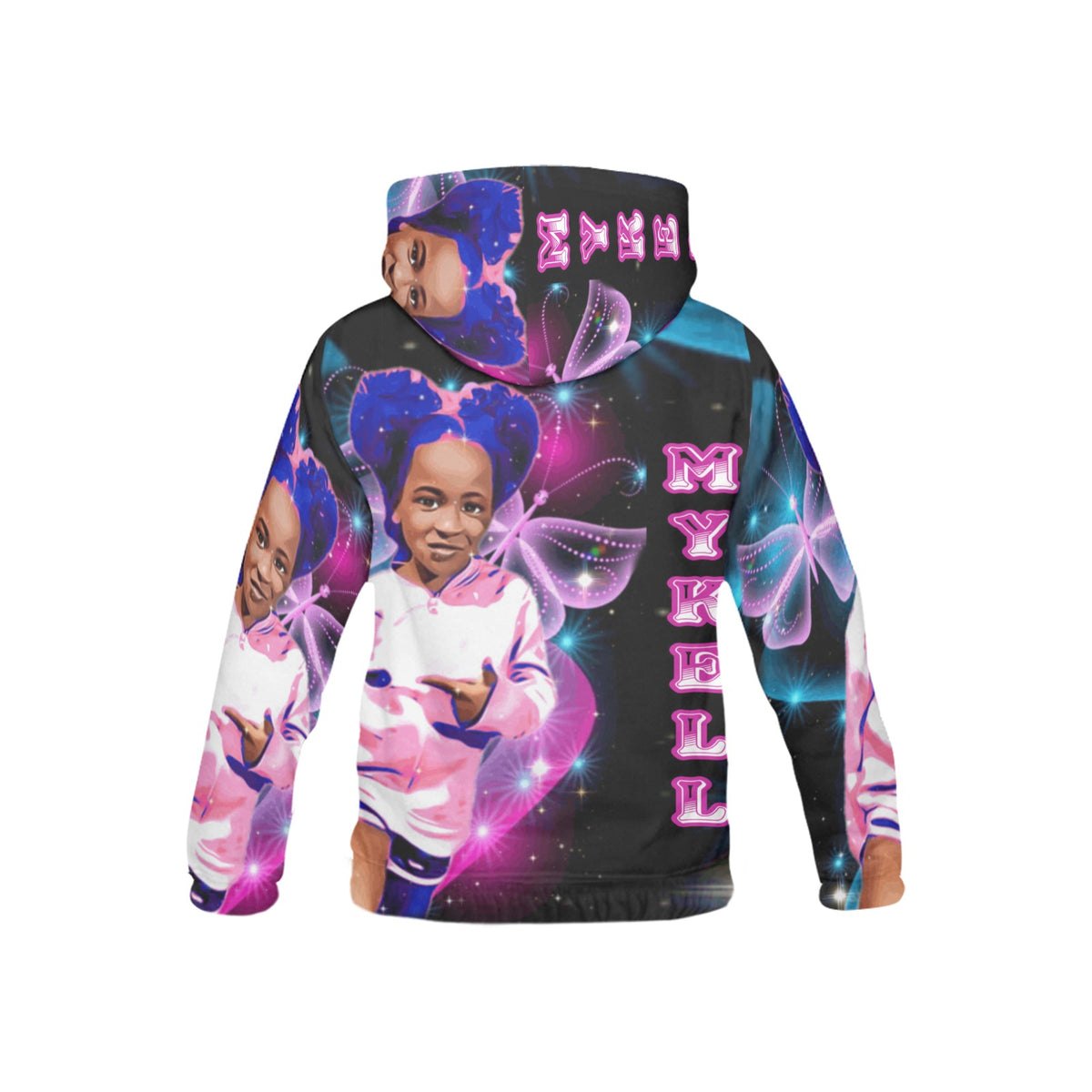 Kids’ Custom All-Over Hoodie Sweatshirt