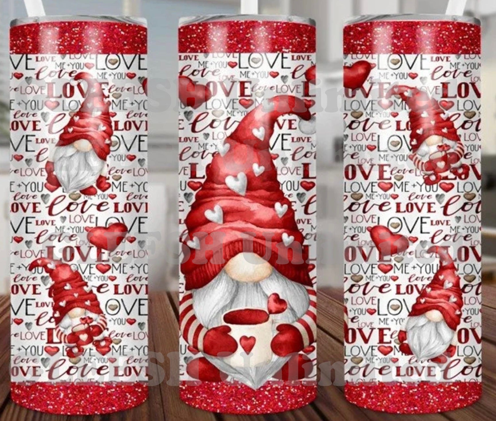 20oz Tumblers With Reusable Straw