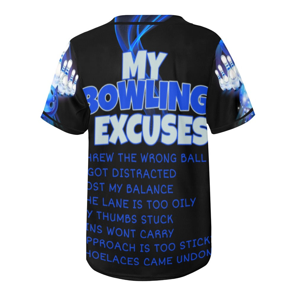 Custom All-Over Baseball Jersey – Men